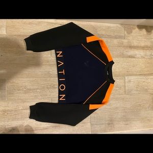 PE NATION cropped sweatshirt